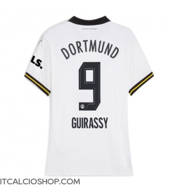 Borussia Dortmund Serhou Guirassy #9 Terza Maglia Femmina 2024-25 Manica Corta